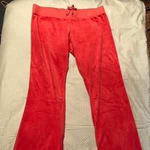 Juicy Couture Velour Pink Pants
